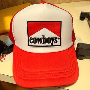 Red and White Trucker Hat